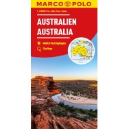 Australien Marco Polo karta